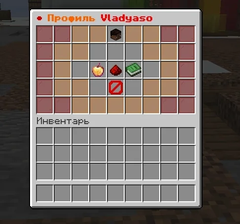Screenshot: View a profile with /profile