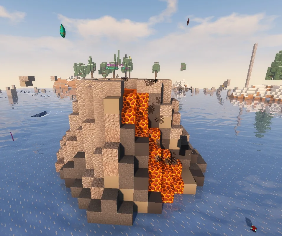 Screenshot: New event: Volcano. More in /events