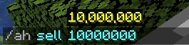 Screenshot: Fixed enchantments not working on pickaxes and tridents bought at the auction