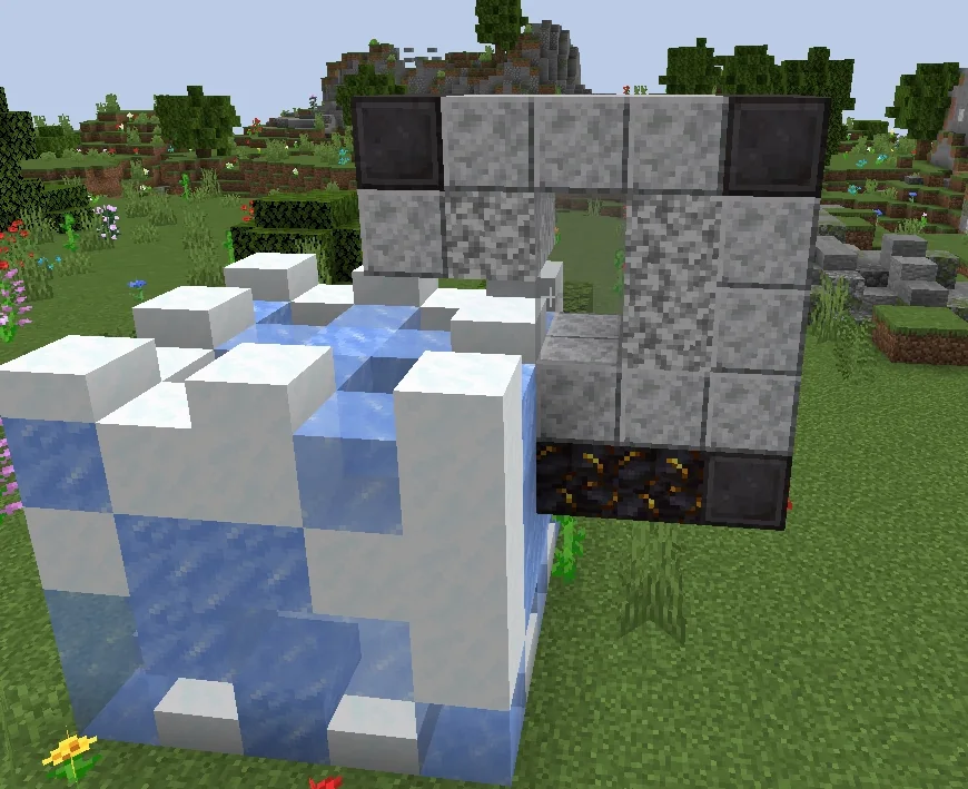 Screenshot: Traps and slabs can be combined; you no longer get "a trap/slab is already here"
