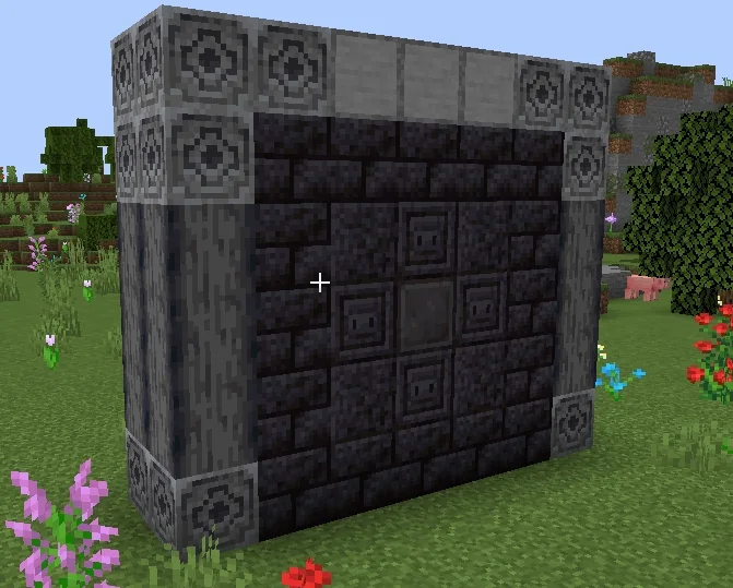 Screenshot: Skins for slabs
