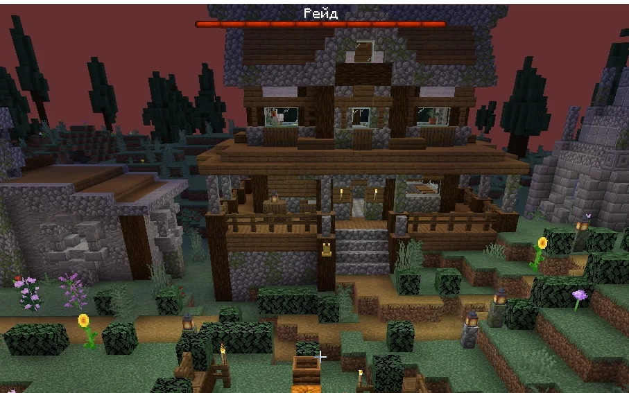 Screenshot: Village raids are allowed on the anarchies