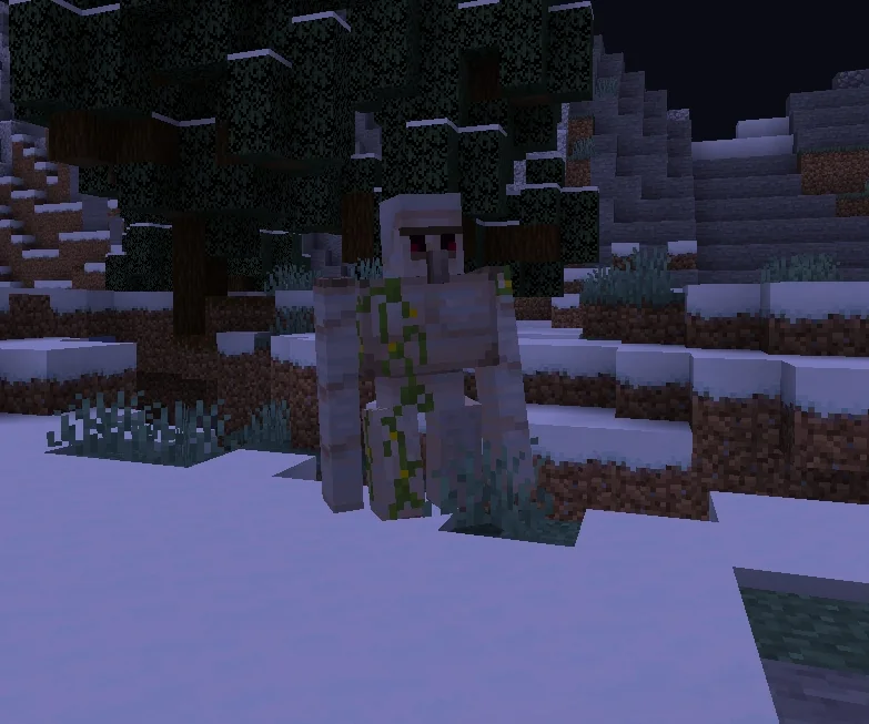 Screenshot: - you can’t spawn a golem (/ps toggle turns region placing off)