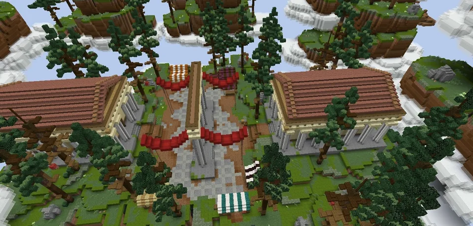 Screenshot: New maps for duels, /duel