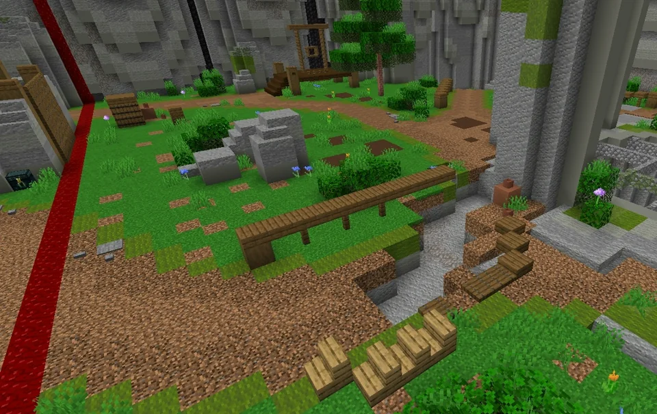 Screenshot: Arenas rebuild themselves