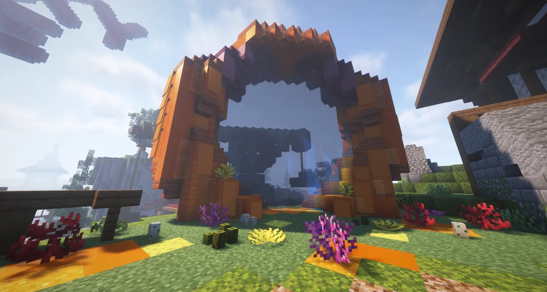 The portal to the Bikini Bottom event